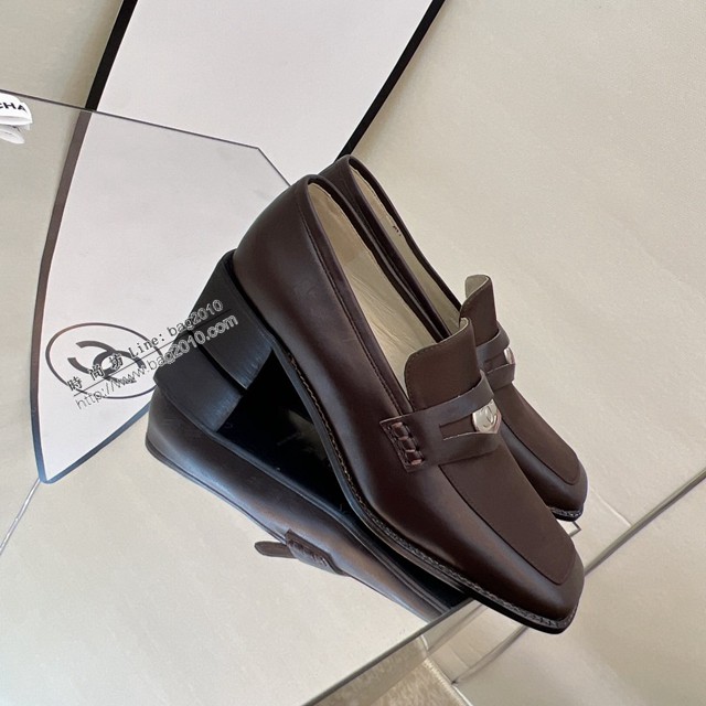 Chanel香奈兒高品質樂福鞋 vintagd系列女士單鞋皮鞋 dx3005